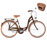 KENZEL Gradski bicikl Bellissima Classic, 28", smeđa